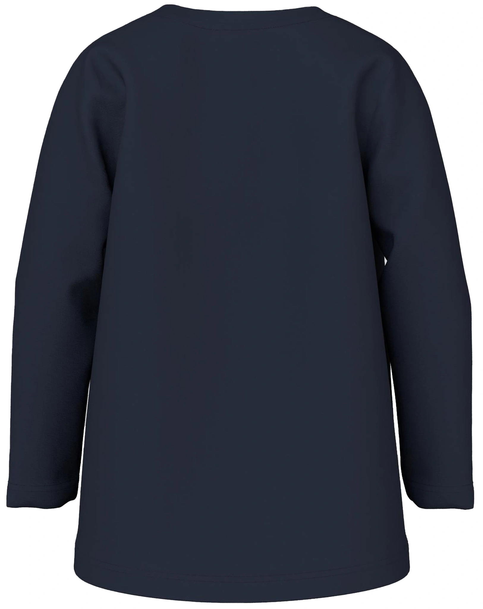 Langarmshirt NMFVIOLET MAKE A WISH in dark sapphire