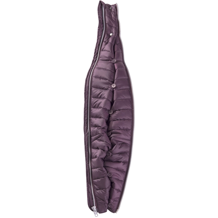 mamalila Stepp-Tragejacke Aubergine