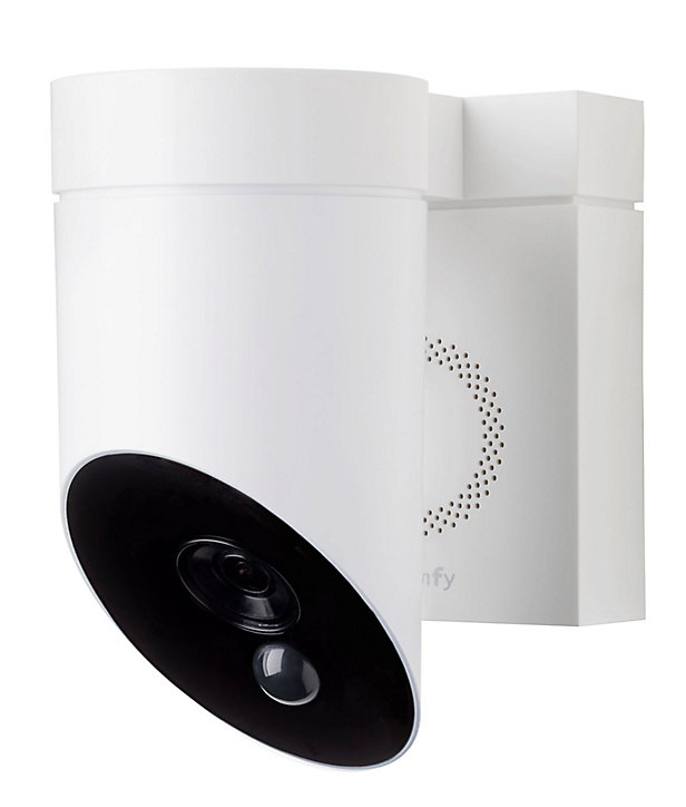 Système d'alarme Somfy Home alarme max + Caméra extérieure Somfy avec sirène intégrée