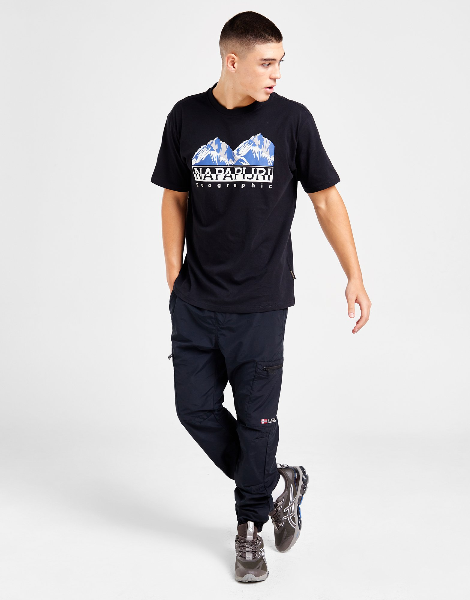 Napapijri T-shirt Sondi Mountain Sketch Homme