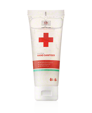 Rebel Nature Hand Sanitizer Nourishing with Natural Aloe Vera Juice 75ml