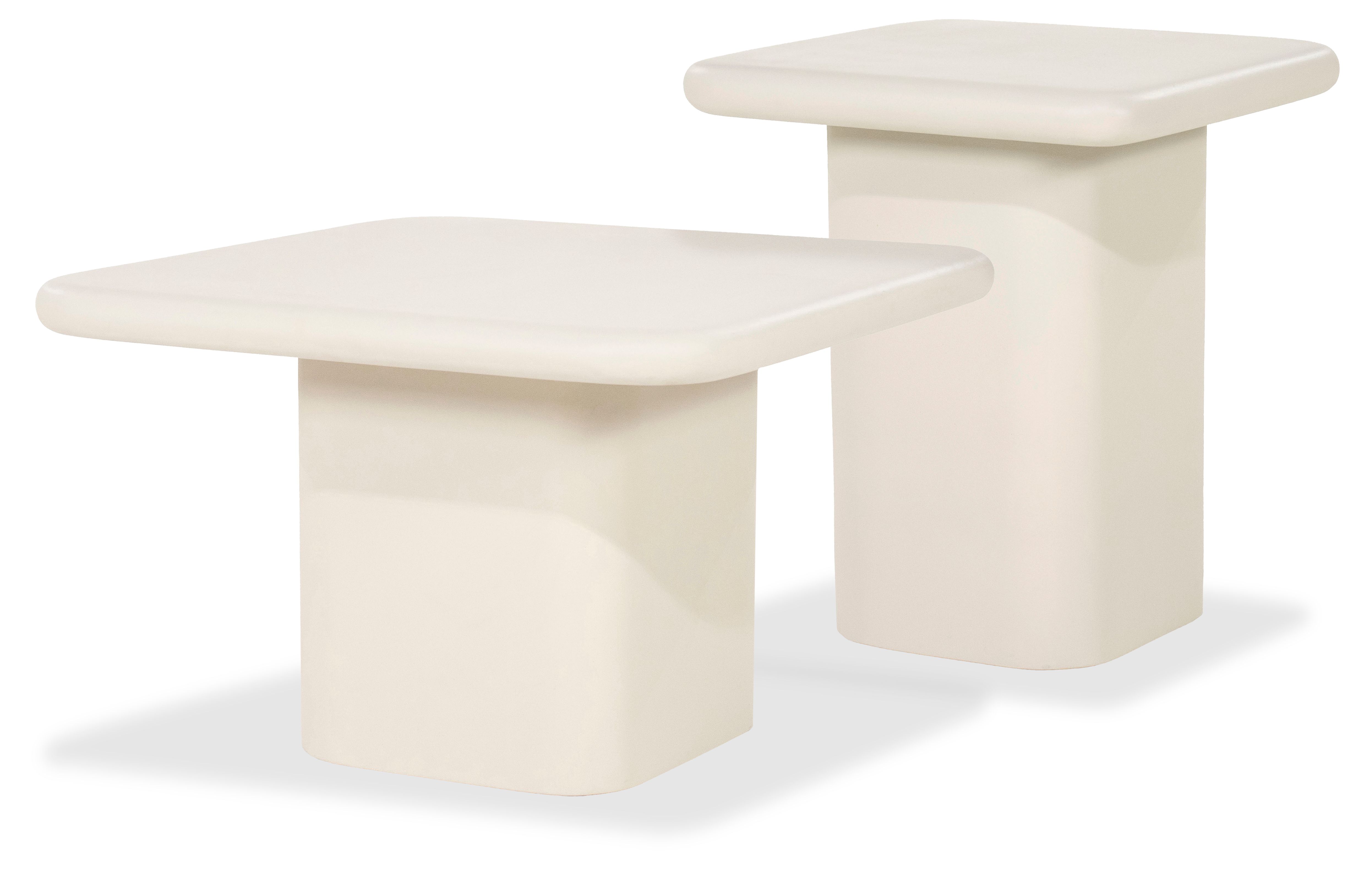 Bijzettafelset 250120 & 250121 Siminto B60 x D60 x H38 cm
