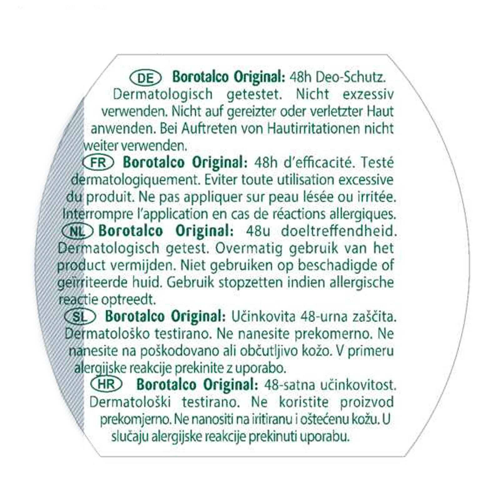 Borotalco Deo Roll On Original