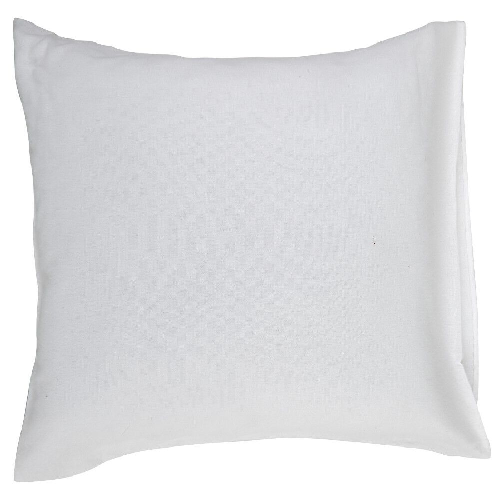 Protège oreiller Molleton anti acariens blanc 65x65 cm