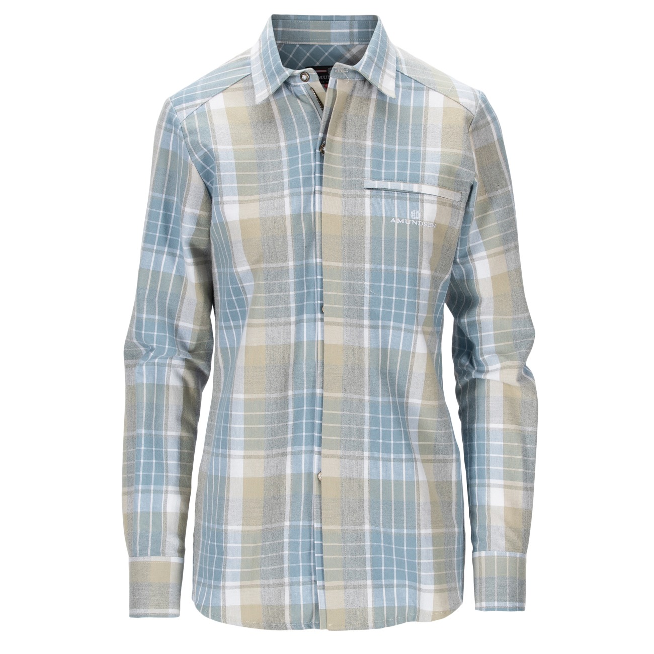 Amundsen Sports Skauen Field Shirt, Dame<br>Skjorte med smart glidelås-åpning!
