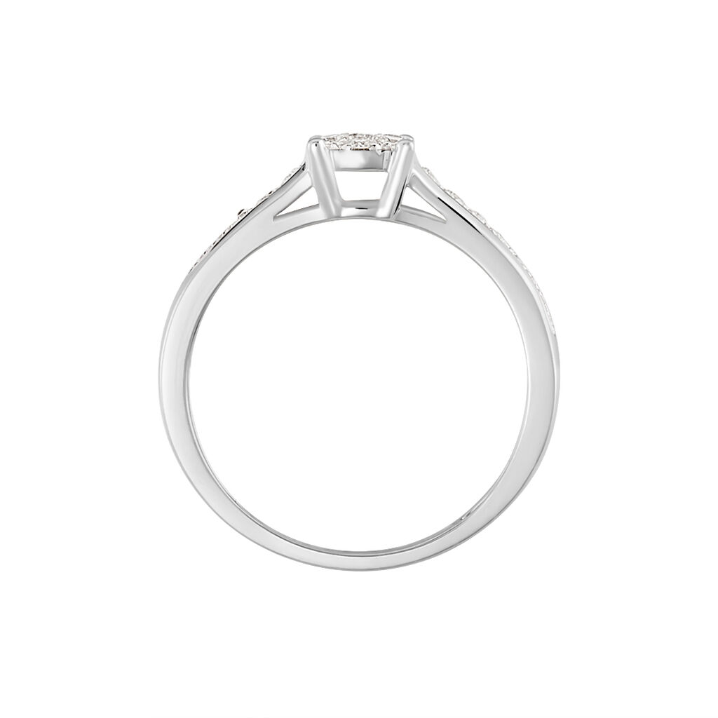Bague Celia Or Blanc Diamant