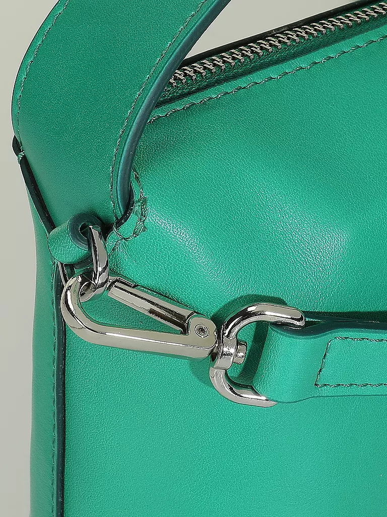 MARC O'POLO Ledertasche - Umhängetasche M  grün