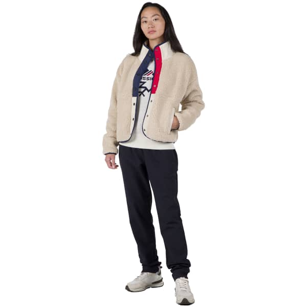 Veste polaire ROSSIGNOL W CURLY FLEECE FOG