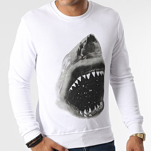 Sweat Crewneck YD015 Blanc