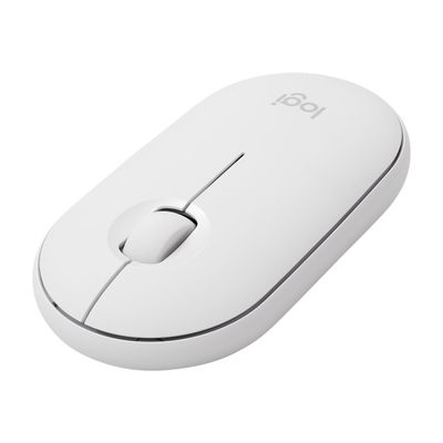 Logitech Pebble M350 - souris sans fil silencieuse - blanc cassé