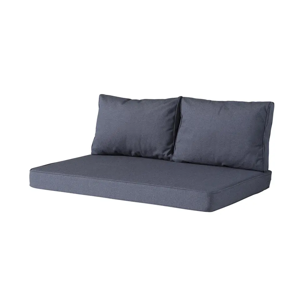 Madison - Lounge Zitkussen Manchester denim grey - Ca. 120x80 cm