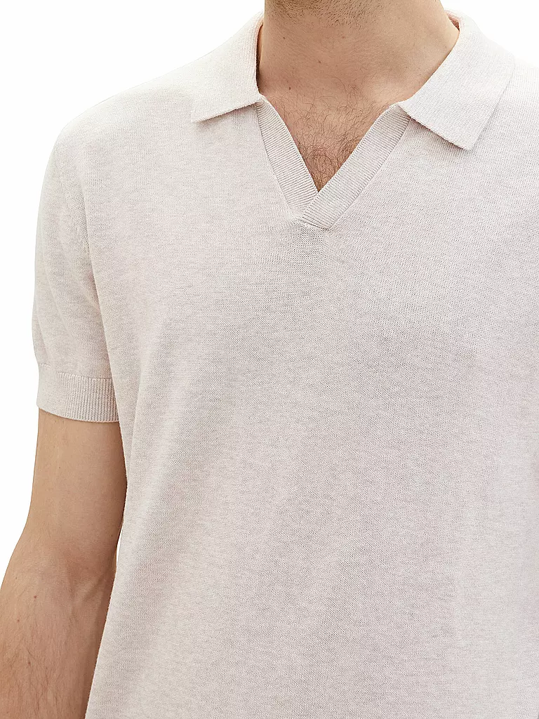 TOM TAILOR Poloshirt beige