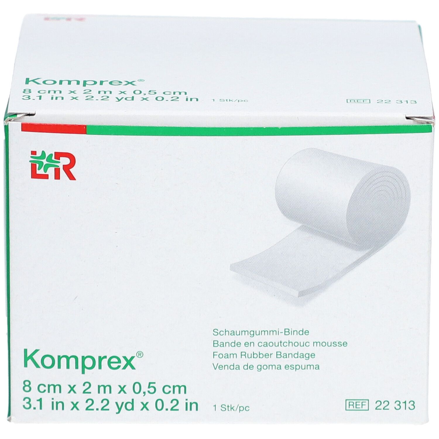 Komprex® 8 cm x 2 m x 0,5 cm