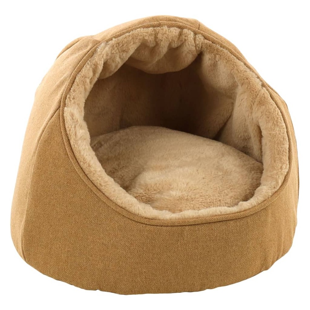 Cachette pour chat lana 46x46x36 cm ocre