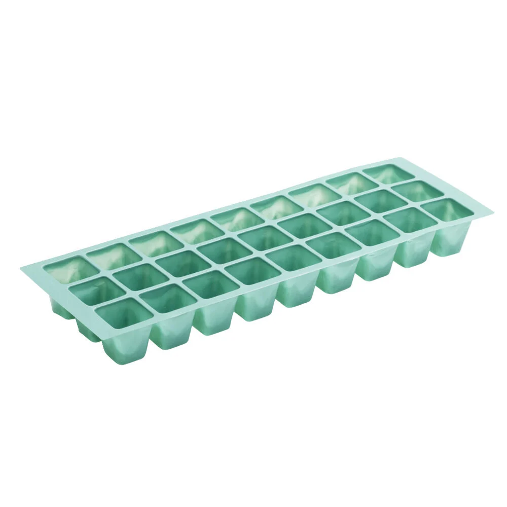 Plateau de culture pour semis plastique vert 27 compartiments 3 pièces