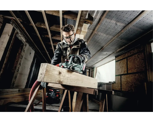 Metabo 18V HO 18 LTX 20-82 accu schaafmachine, zonder accu en lader, inclusief omkeerbare messen