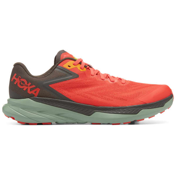 Chaussure trail HOKA ONE ONE ZINAL FIESTA/BLACK OLIVE