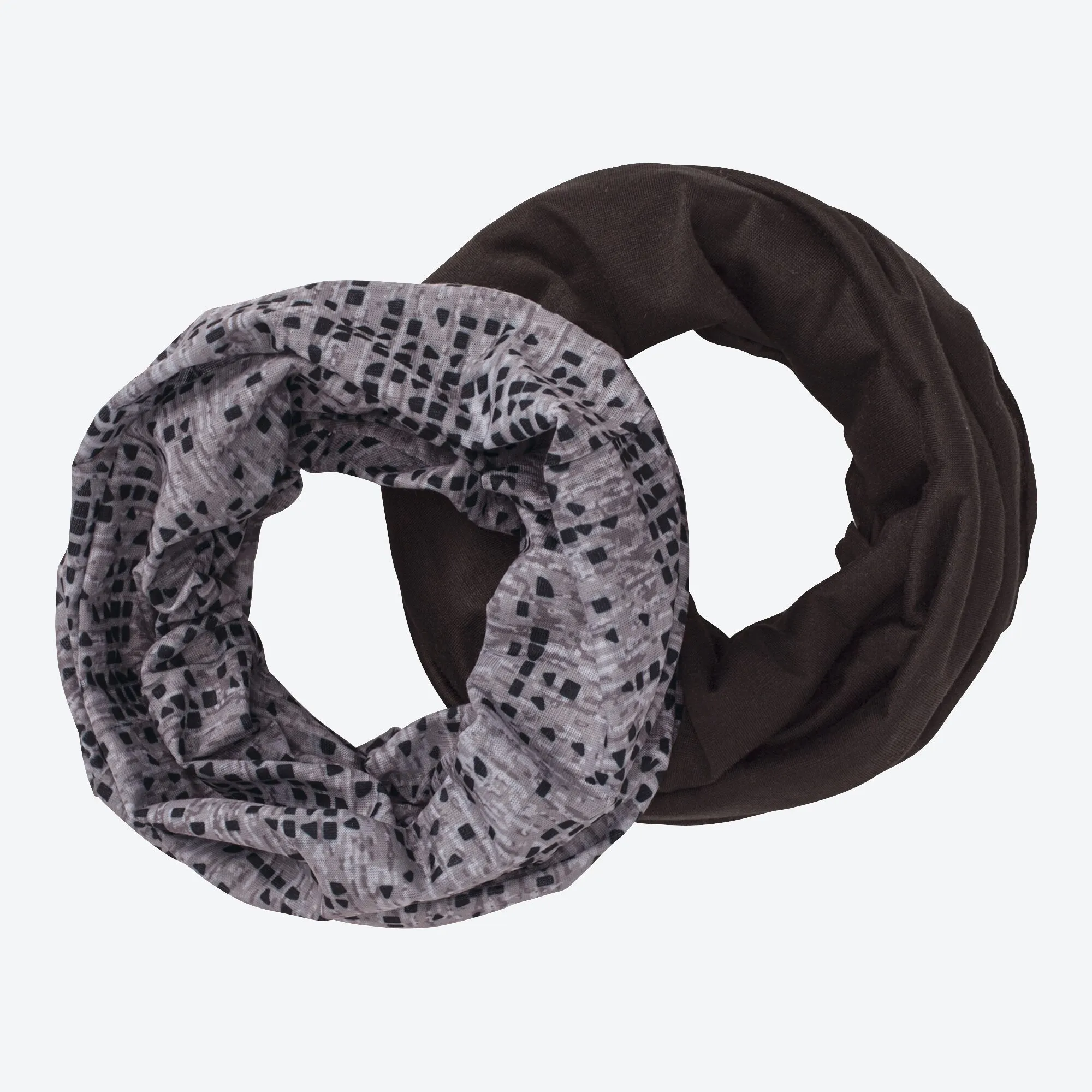 Damen-Multifunktionstuch, 2er-Pack