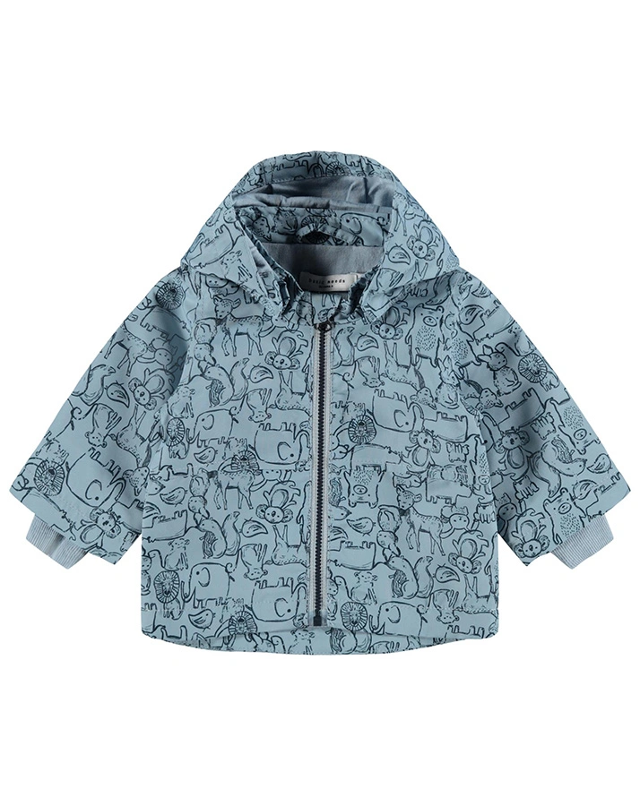 Übergangsjacke NBMMAX FRIENDS in dusty blue
