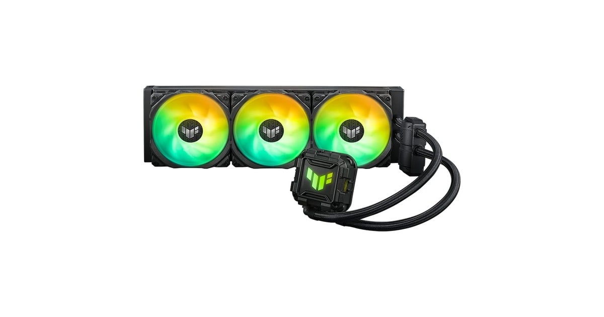 ASUSTUF Gaming LC II 360 ARGB waterkoeling  (Zwart, 4-pins PWM fan-connector)