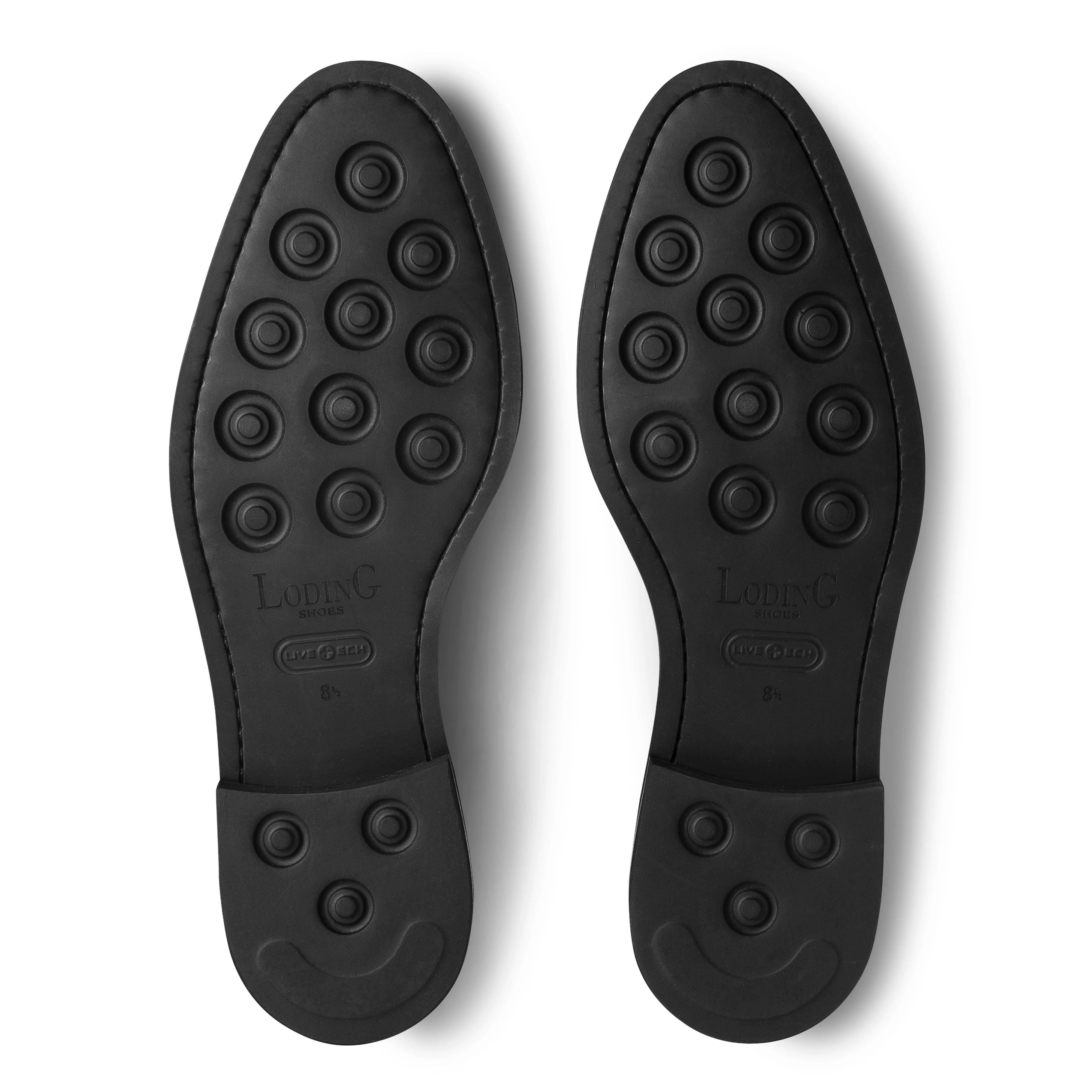 Richelieu noir semelle gomme Berga 303