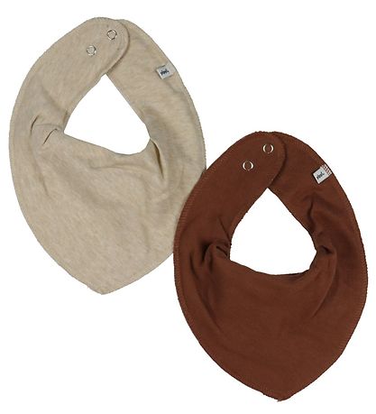 Pippi Baby Babylätzchen - 5-Pak - Burlwood
