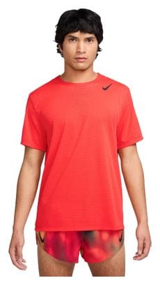 Maillot manches courtes Nike AeroSwift Fast Pack Rouge Homme