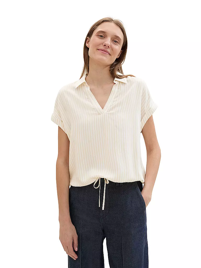 TOM TAILOR Blusenshirt  beige