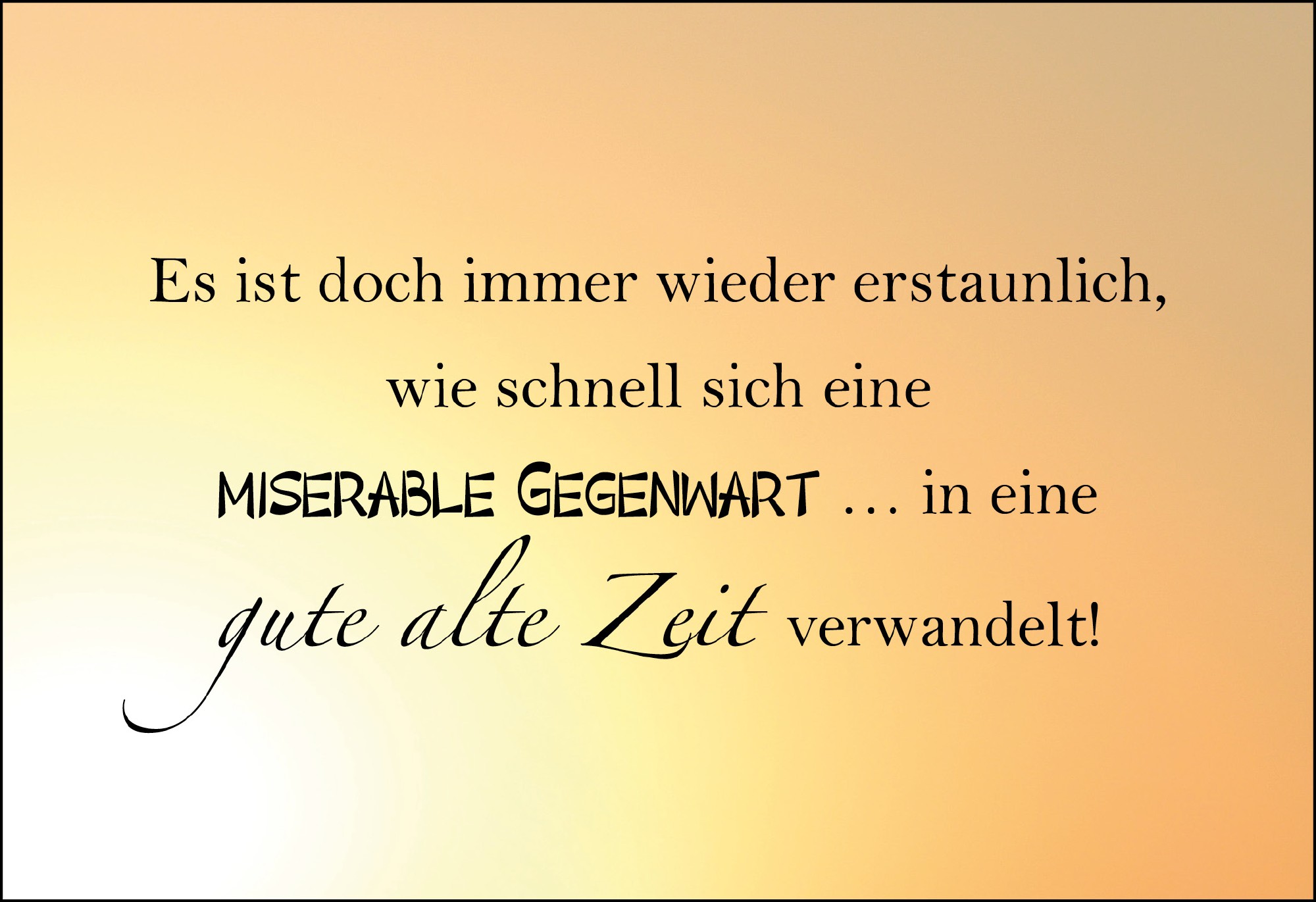 Postkarte 'Es ist doch immer wieder erstaunlich' günstig bestellen