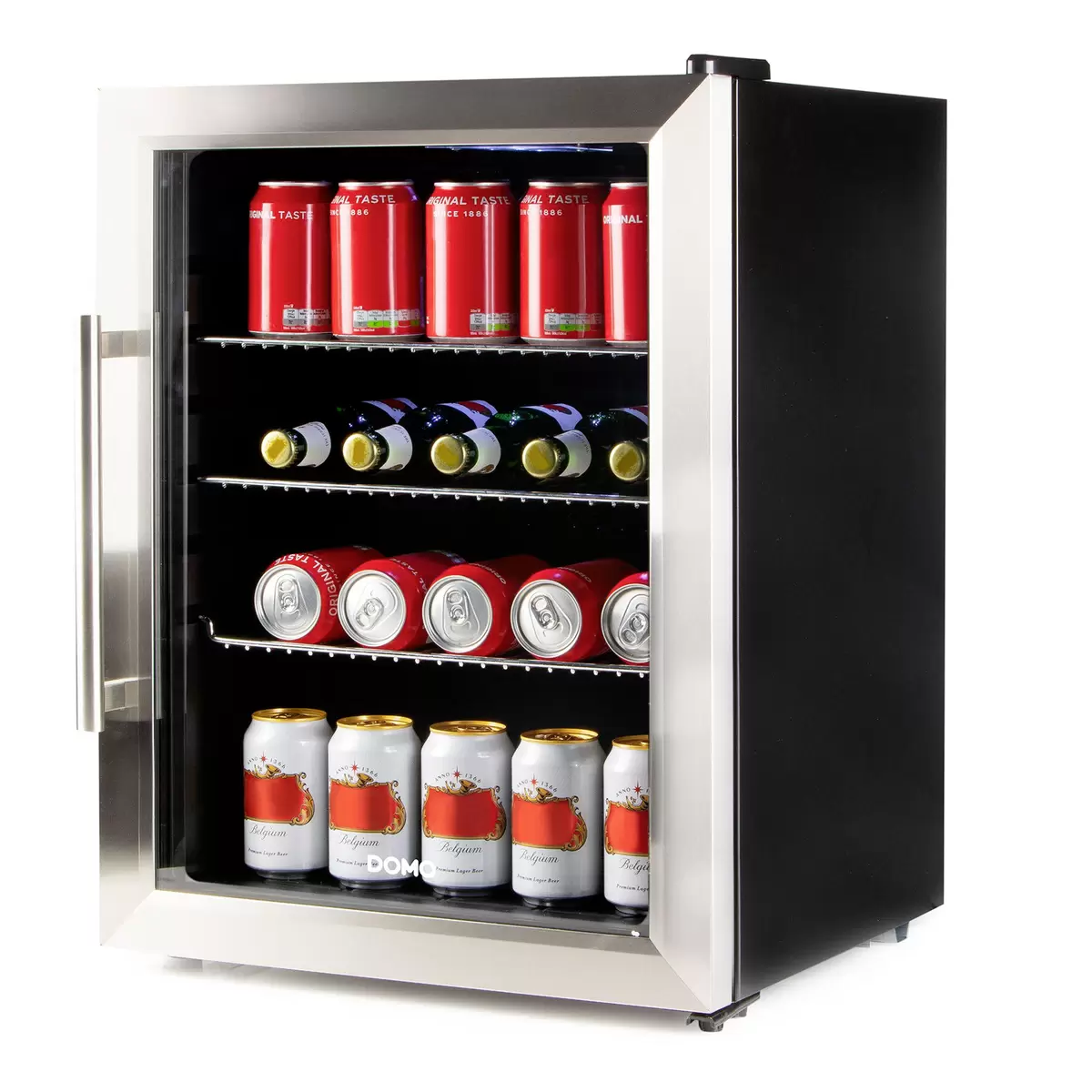 Flaschenkühlschrank Domo DO91609BK Schwarz