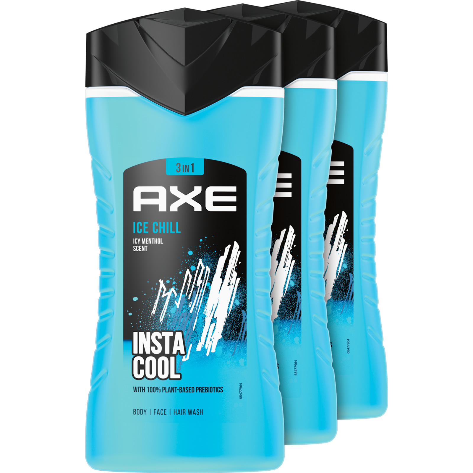 Axe Dusch Ice Chill 3 x 250 ml