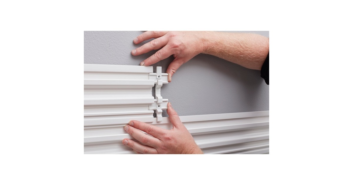 StanleyTrack Wall - Connector, 4 stuks koppeling