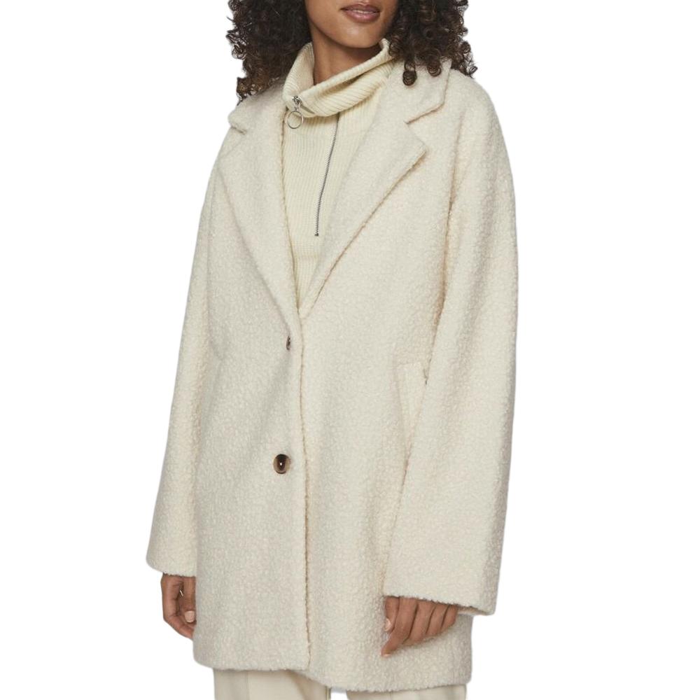Vila Manteau Beige Femme Vila Viotil