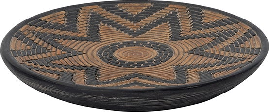 Intratuin wanddecoratie Sjaak zwart D 40 H 6 cm