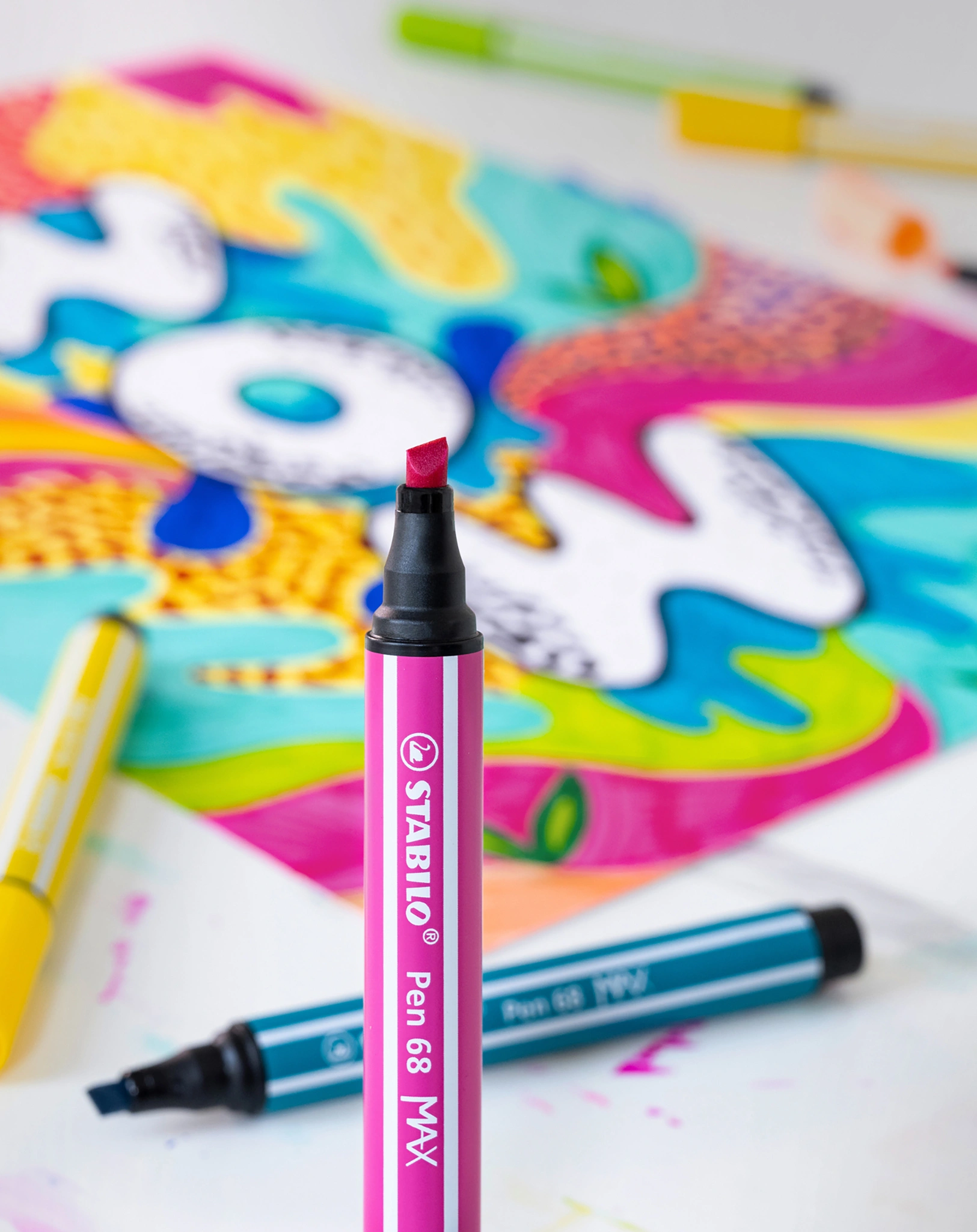 Filzstift STABILO® Pen 68 MAX ARTY 12er-Pack