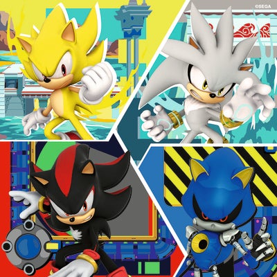 Ravensburger Puslespill Sonic Core 3x49 Brikker