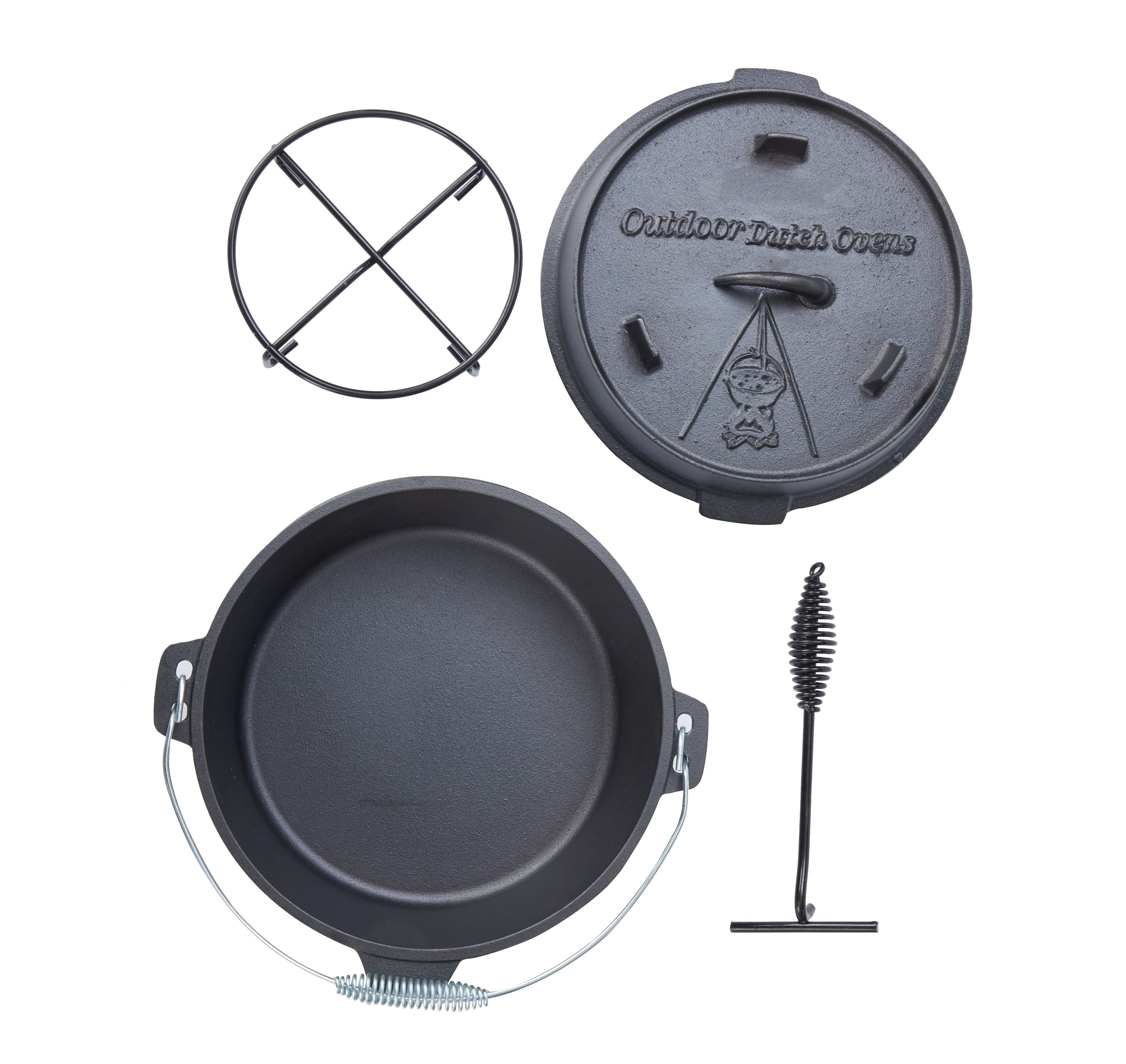Dutch Oven Set 9L mit Untersetzer