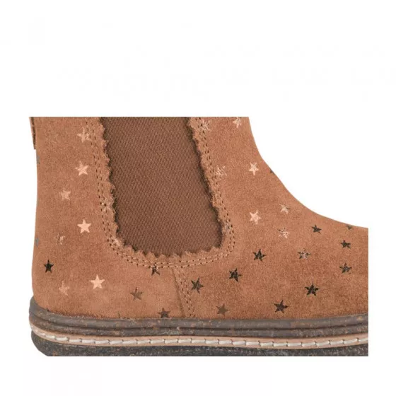 Bottines COGNAC MEGIS KIDS