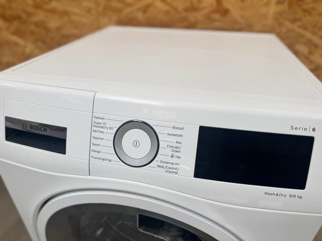 Bosch vaske/tørremaskine WDU285L9SN