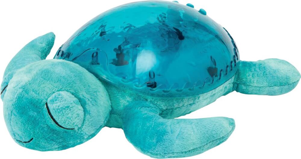Cloudb Nachtlicht Tranquil Turtle™ Einschlafhilfe Schildkröte Aqua (wiederaufladbar)