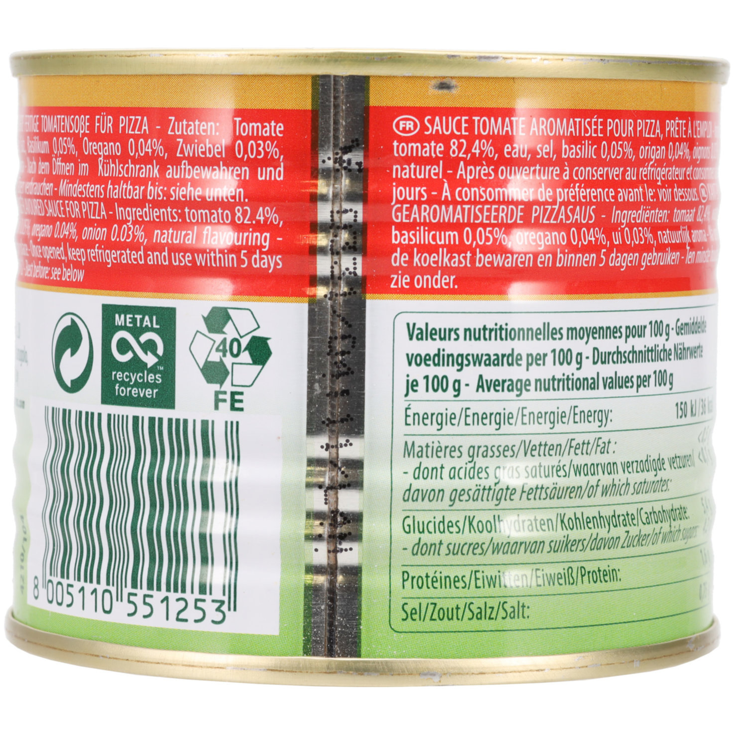 Mutti Pizzasauce Aromatica