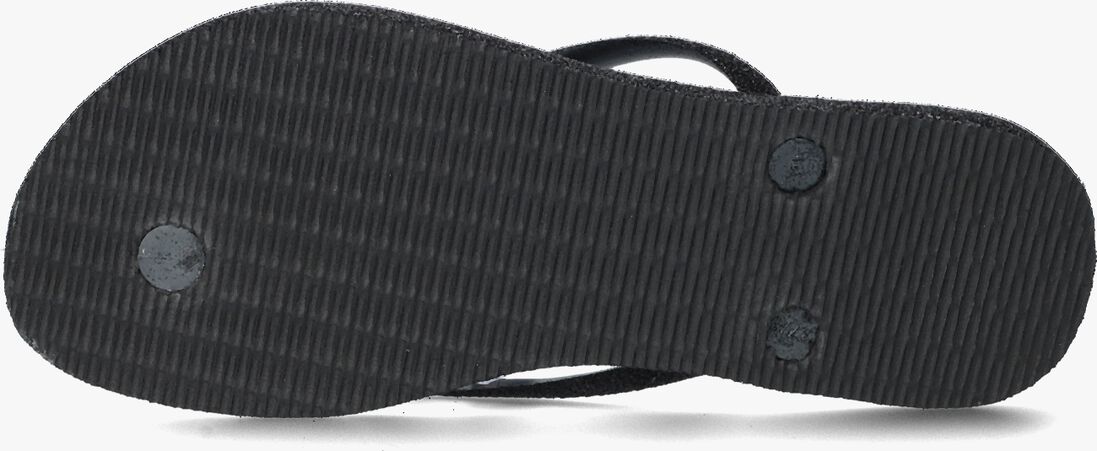 zwarte havaianas teenslippers slim sparkle ii