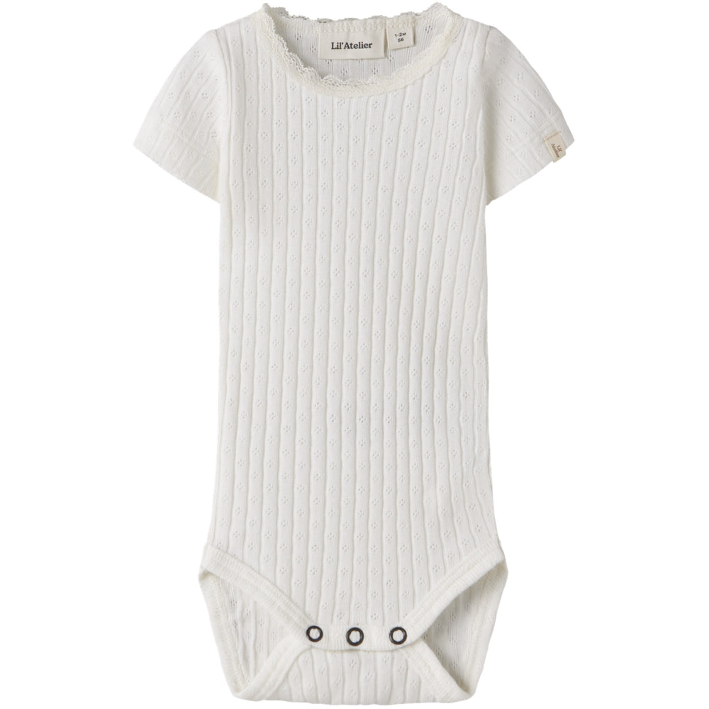 Køb Lil'Atelier Coconut Milk Nbfhaldis Ss Slim Body Lil
