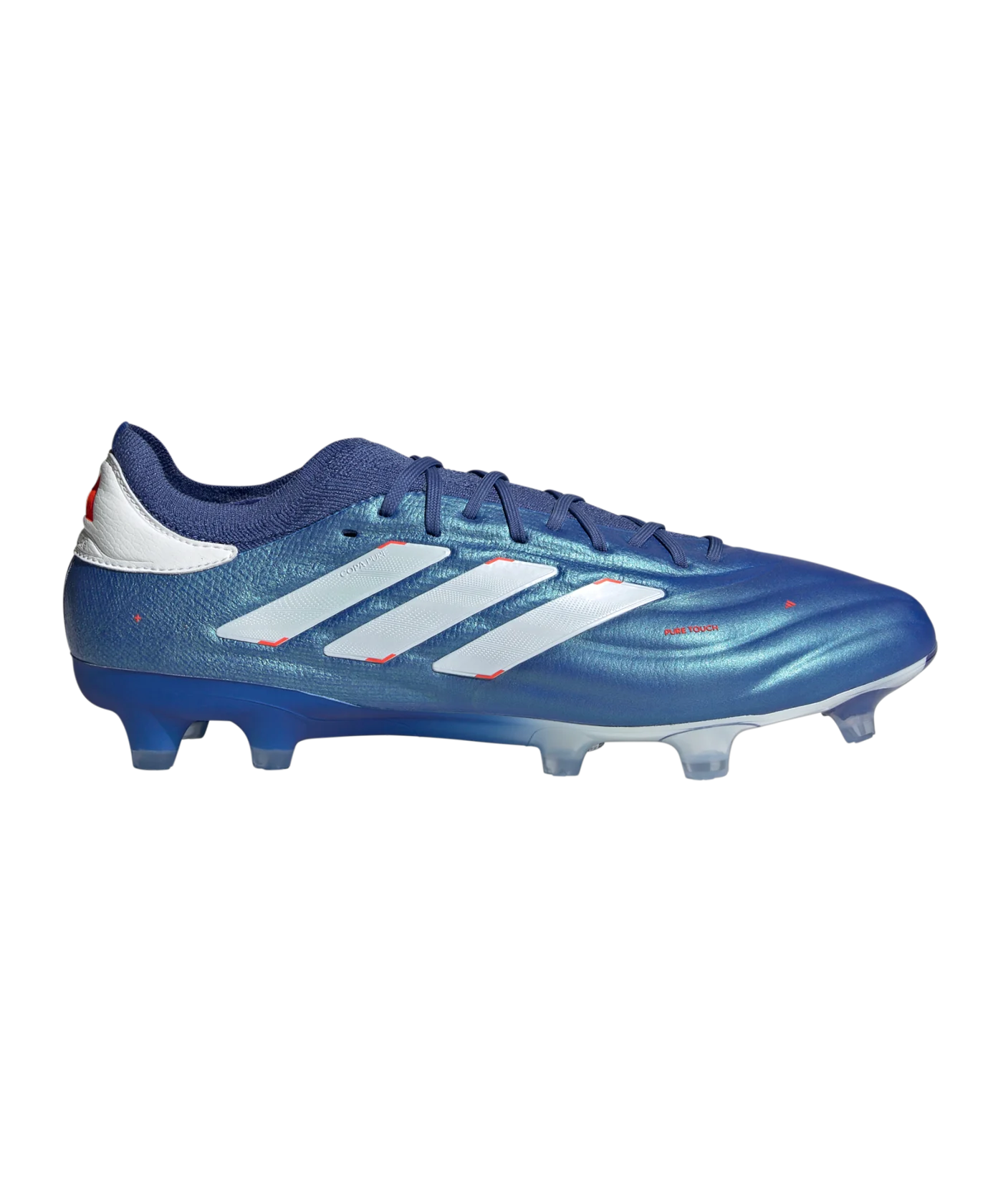 adidas COPA Pure 2+ FG Marinerush Blau Weiss Orange