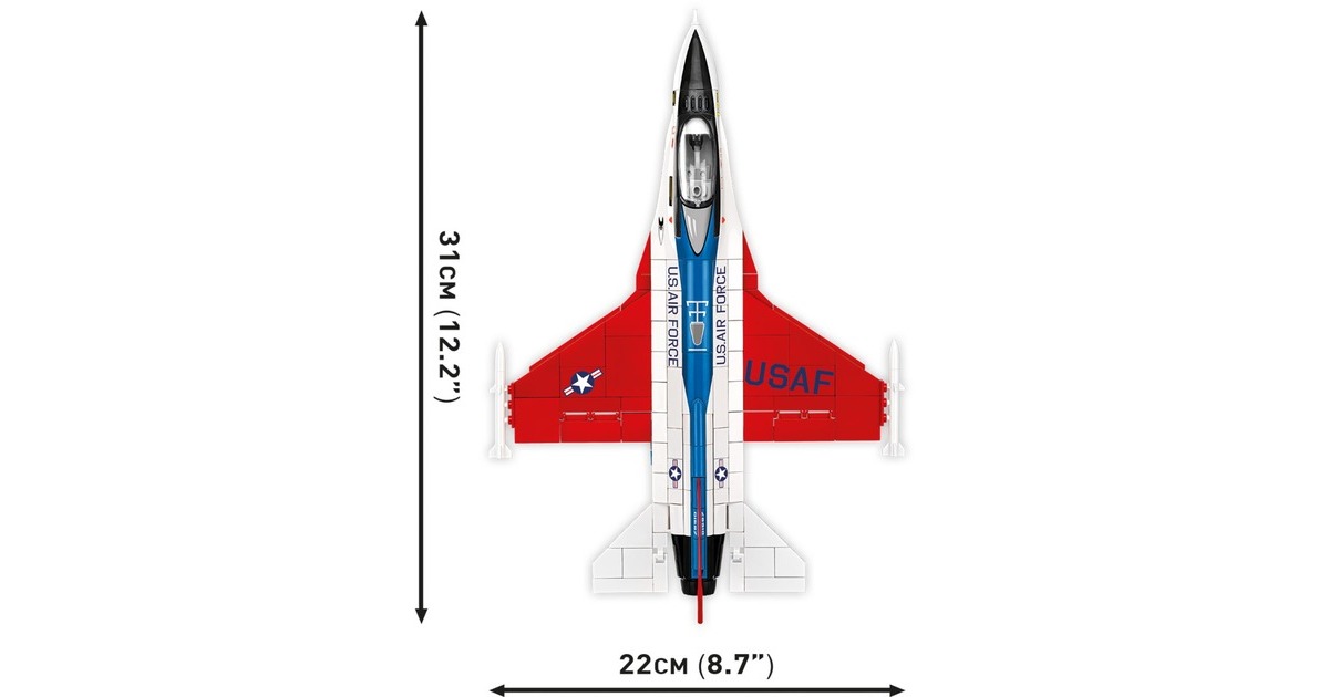 COBIArmed Forces - F-16 (YF-16) First Flight 1974 Constructiespeelgoed  (Schaal 1:48)