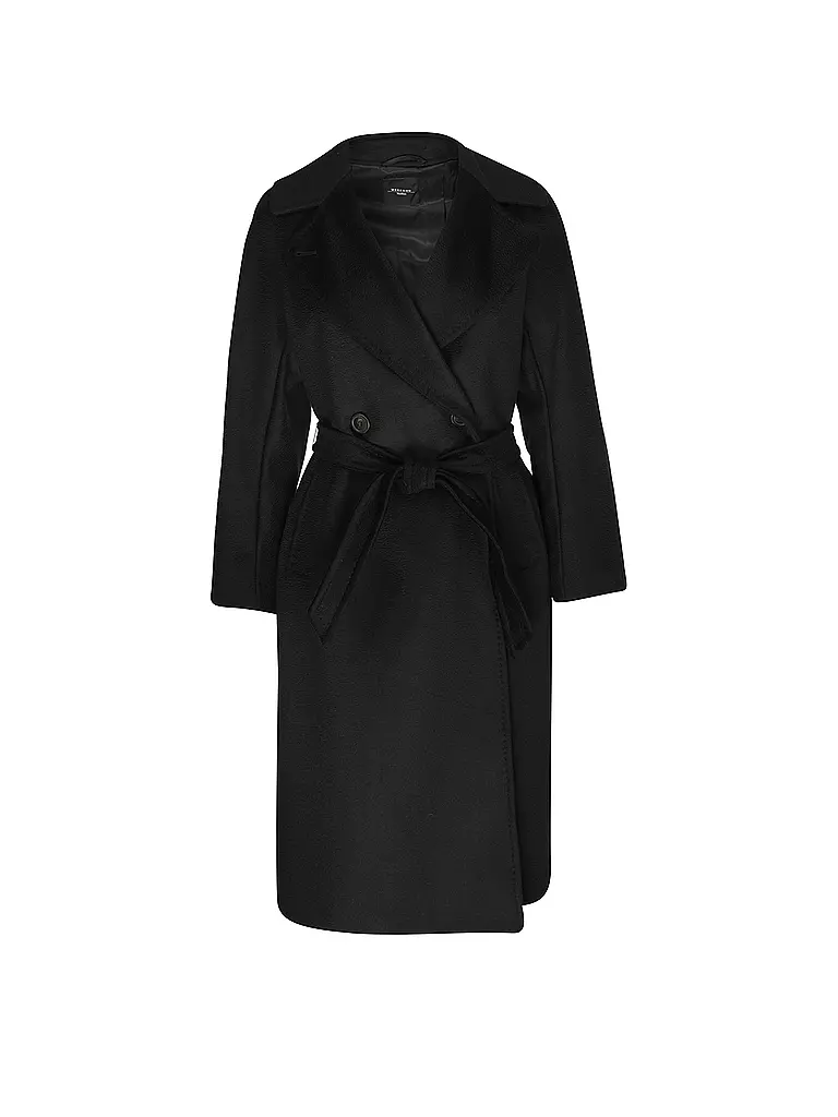 WEEKEND MAX MARA Wollmantel RESINA schwarz