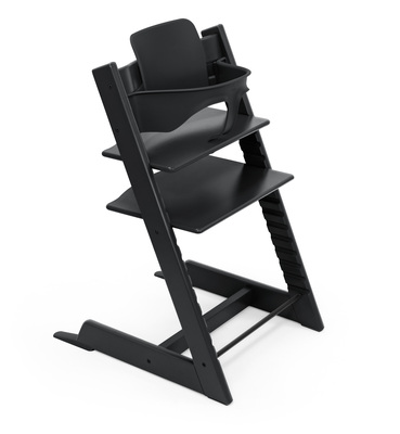 Stokke Tripp Trapp Matstol Bundle, Black