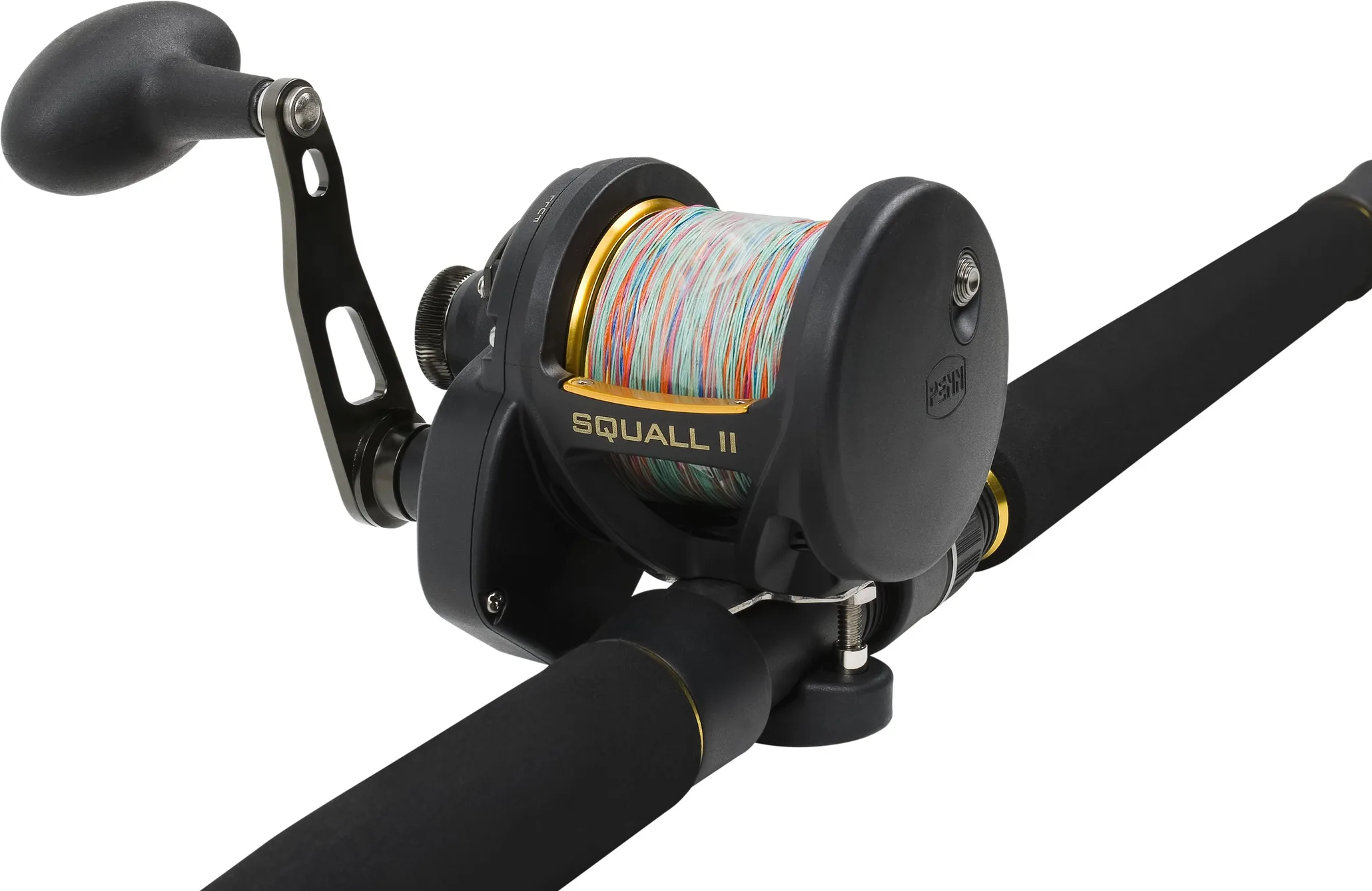 Penn Penn Squall Travel Lever Drag Havfiskesett 4-Delt 7' 20-30lb