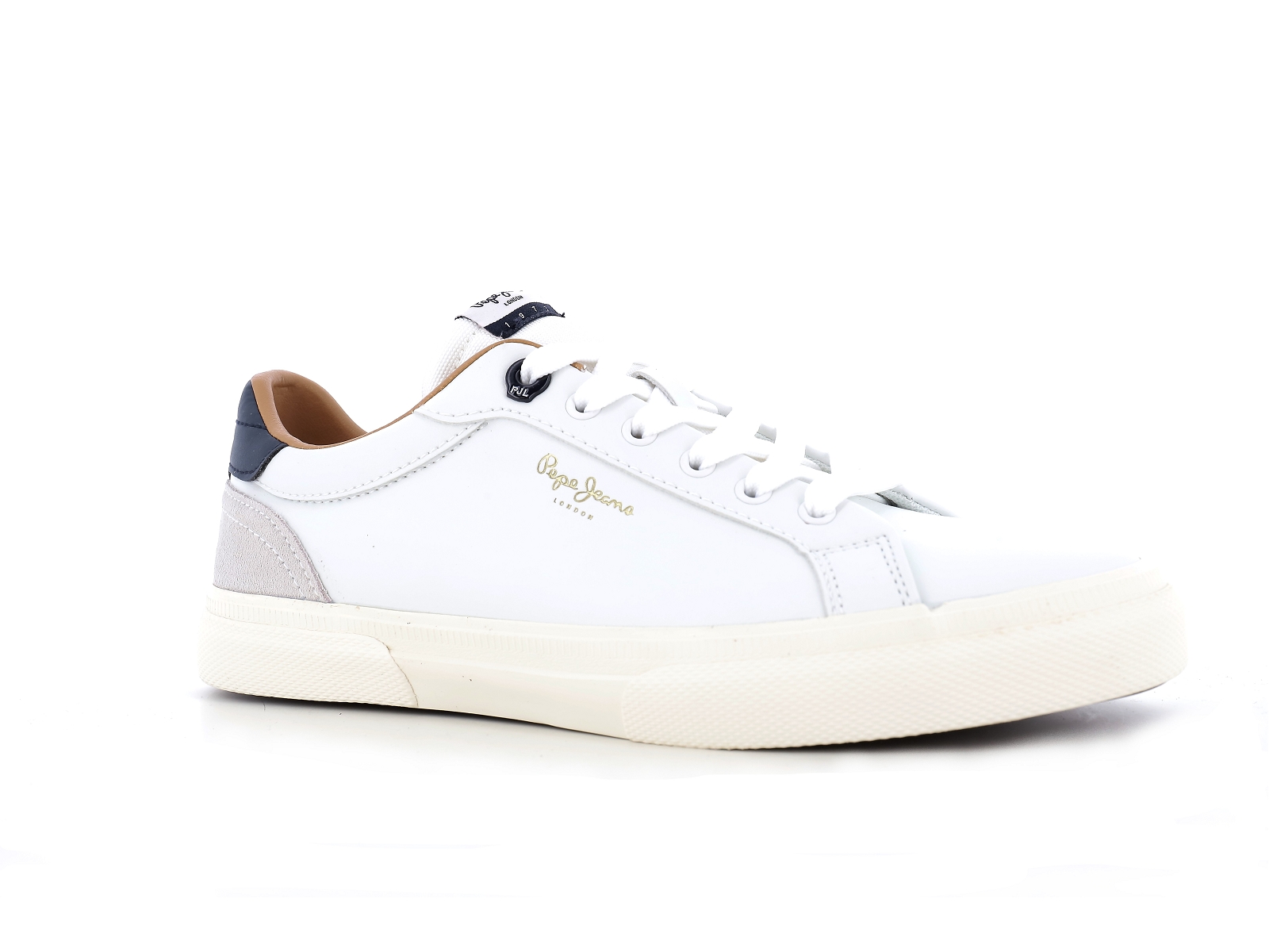 Pepe jeans-PMS30675 Matières combinées Blanc