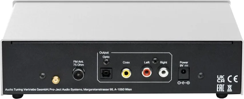 Pro-Ject Tuner Box S3 DAB  Silver Tuners radio FM/DAB